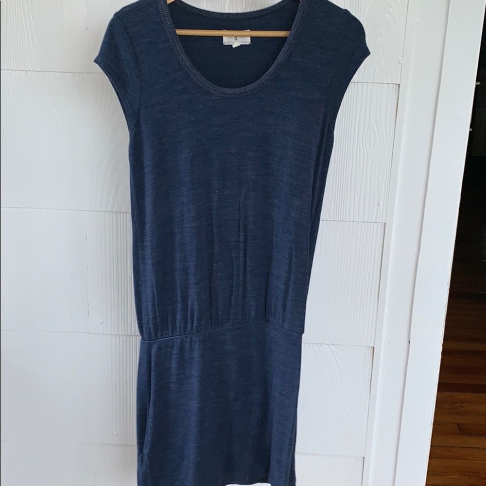 Luau and Grey Blue Sweatshirt dress